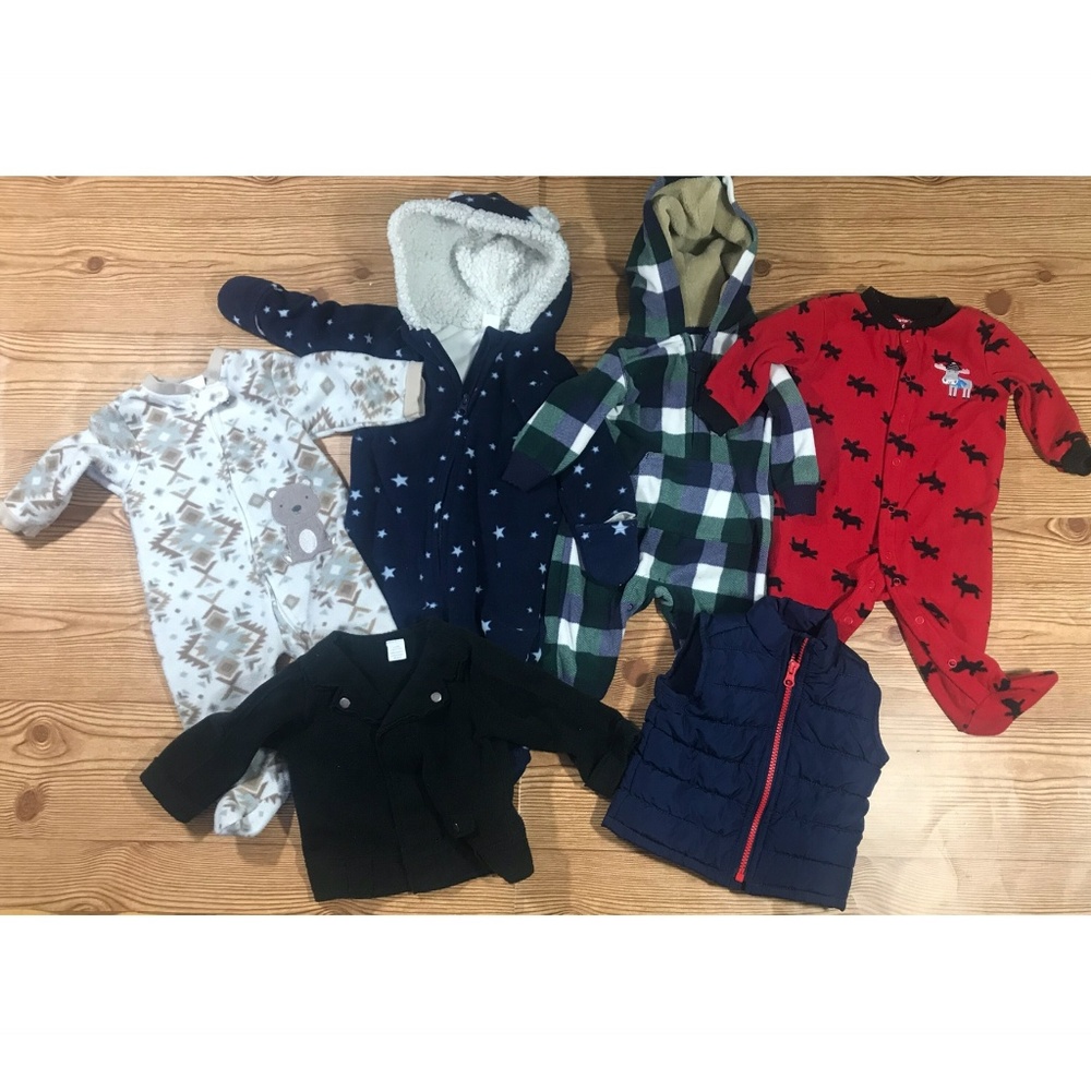 Baby Boy Fall Winter Carters Old Navy Bundle